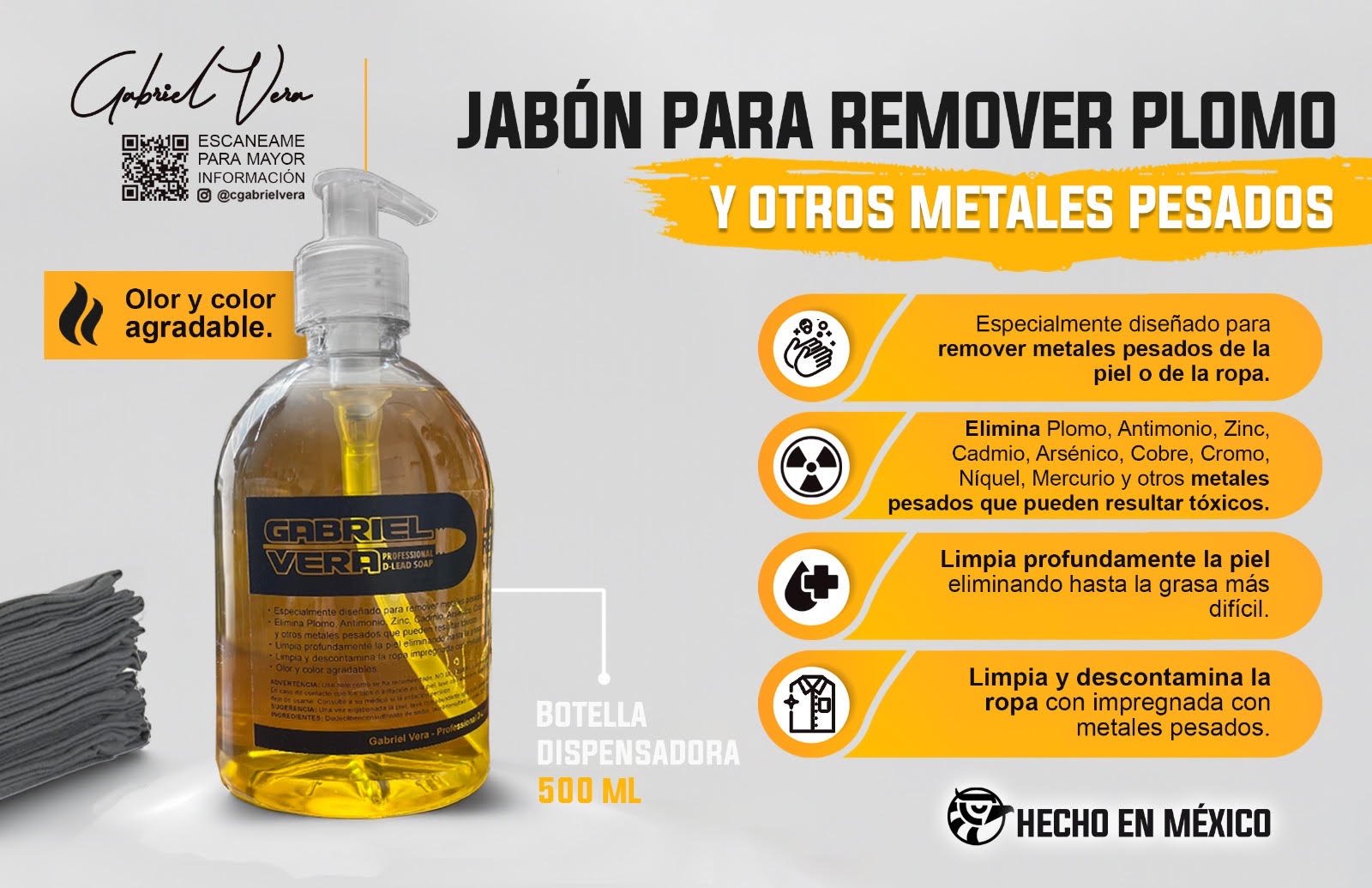 Jabon Profesional Anti-Plomo