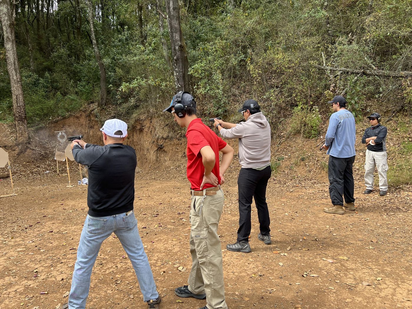 Curso de tiro intermedio